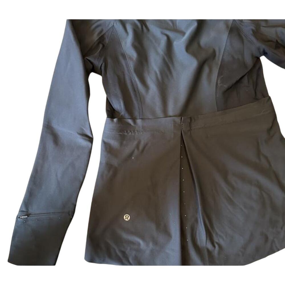Lululemon Sleet Sprinter Jacket Black Size 4 - Picture 8 of 8